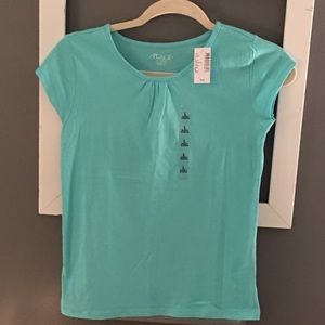 Children’s Place girls teal t-shirt